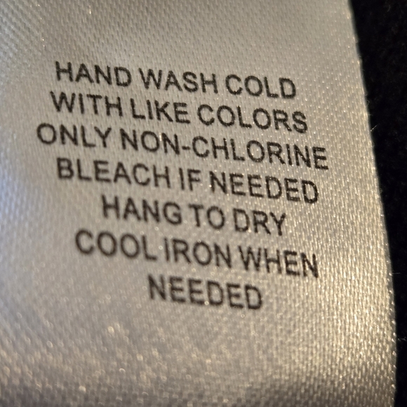 My Danielle Elegant Black Top with Pearl Accents Tie Sleeves Women size L - Picture 10 of 13